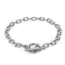 OBSEDE Chain 5Pcs Bracelets Stainless Steel Link Bracelet